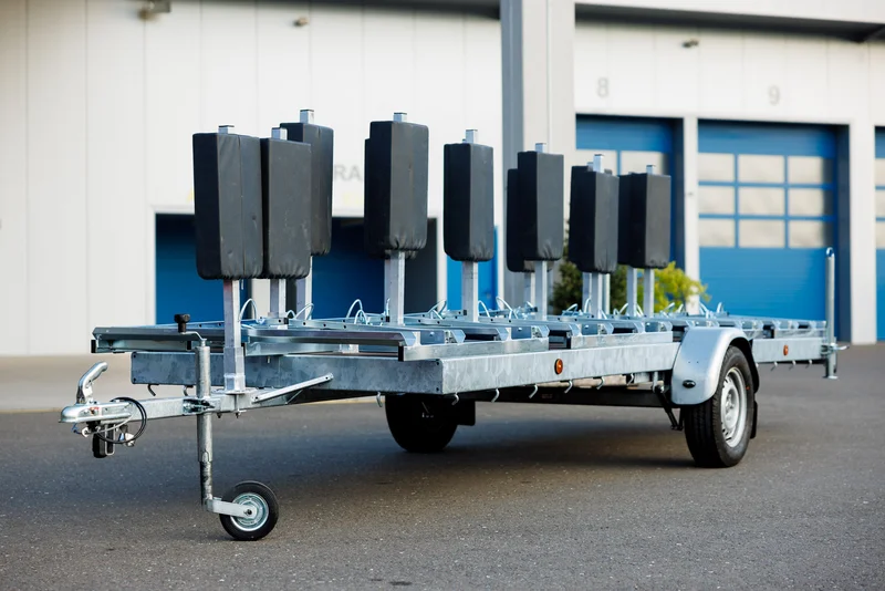 Fahrrad Transportanhänger offen / Bild 5